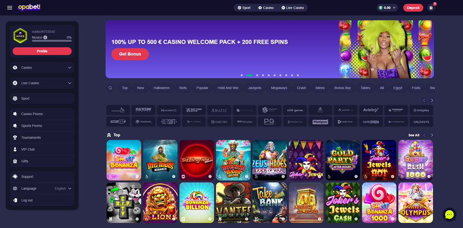 Opabet Screenshot 1