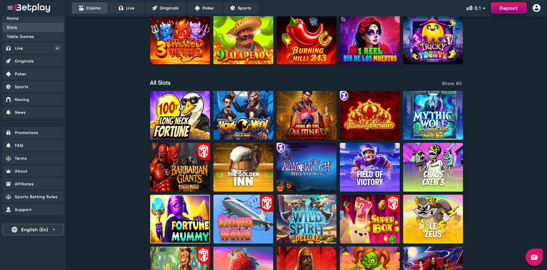 Betplay io Screenshot 3