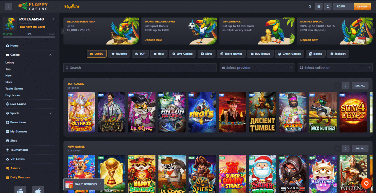 Flappy Casino Screenshot 2