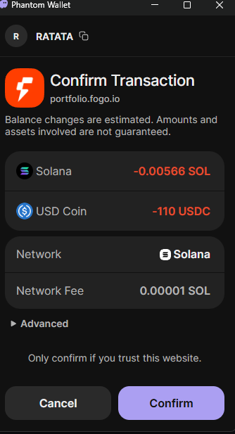 Fogo Blockchain Bridge