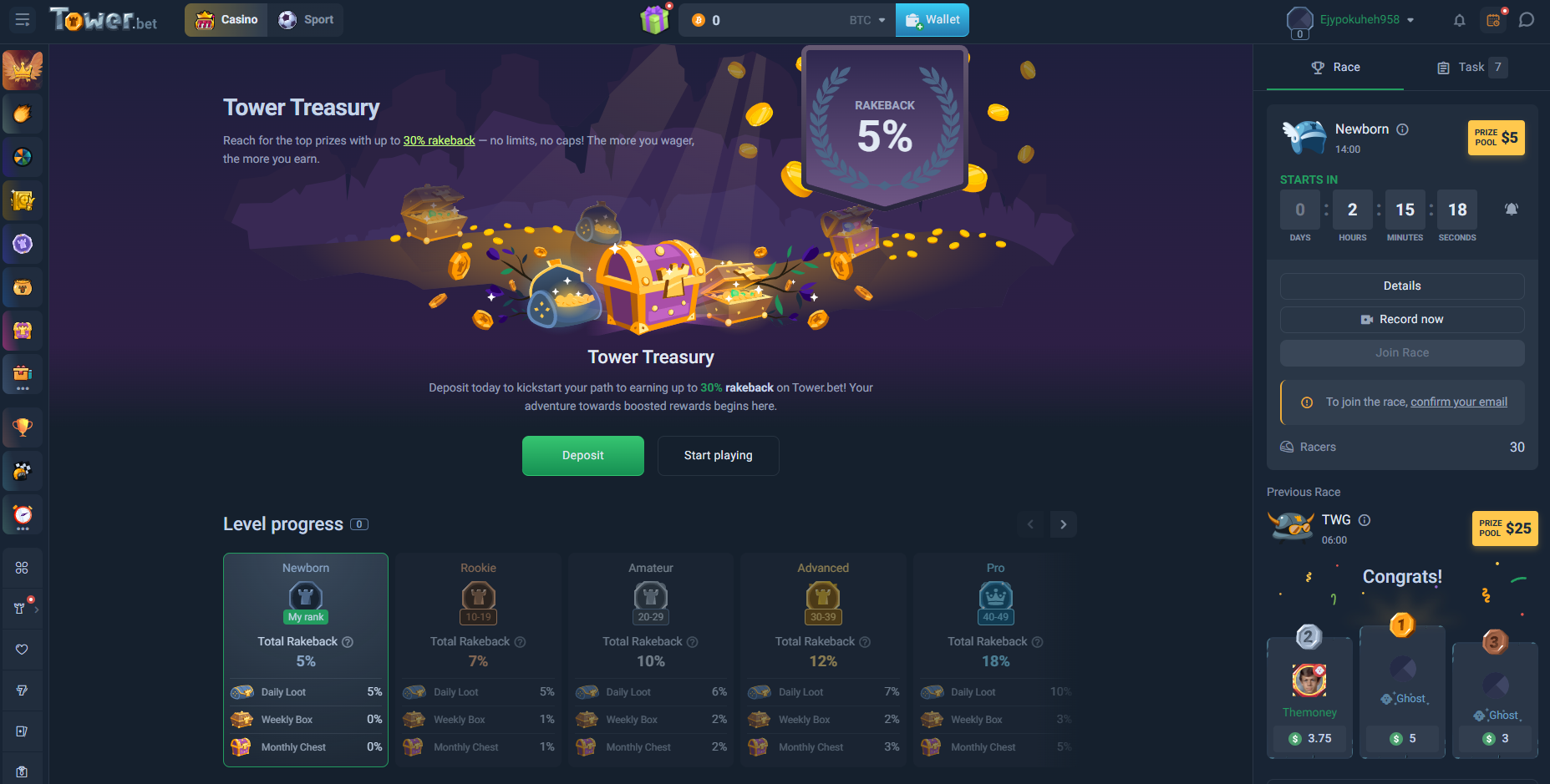 Tower Bet Screenshot 3