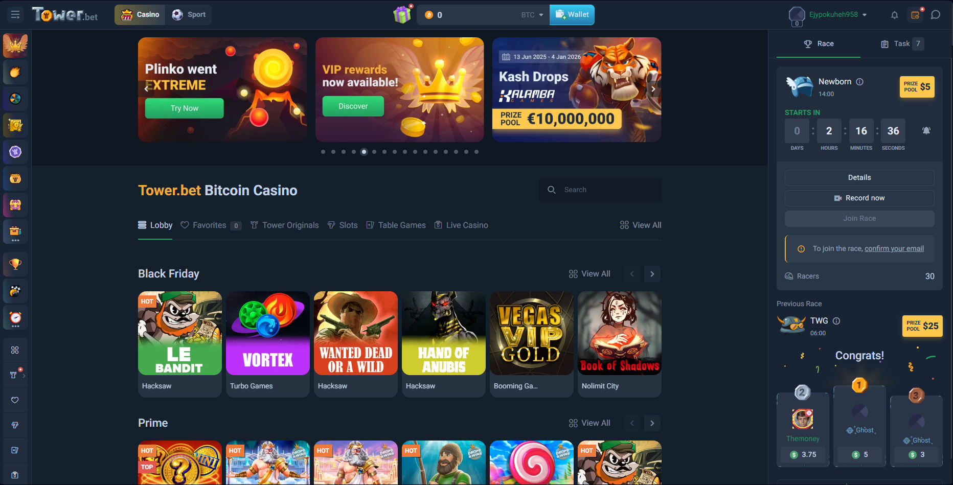 Tower Bet Screenshot 1